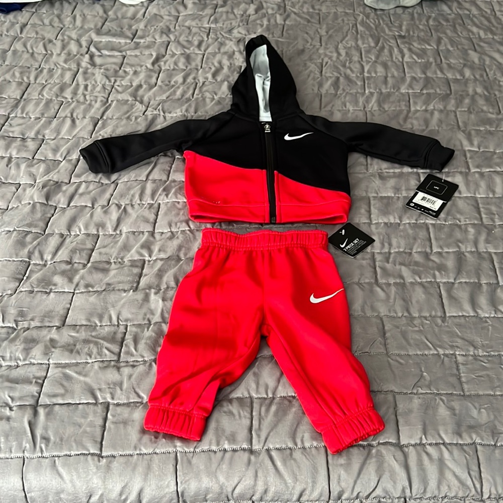 Nike baby boy size 6 month’s sweat outfit